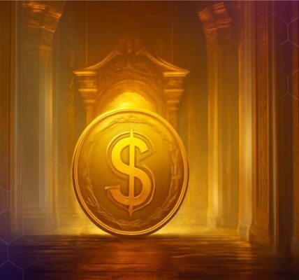 Tether Gold (XAUT) token with certified gold bars and a rising market cap graph, representing the official 7.7-ton reserve confirmation.