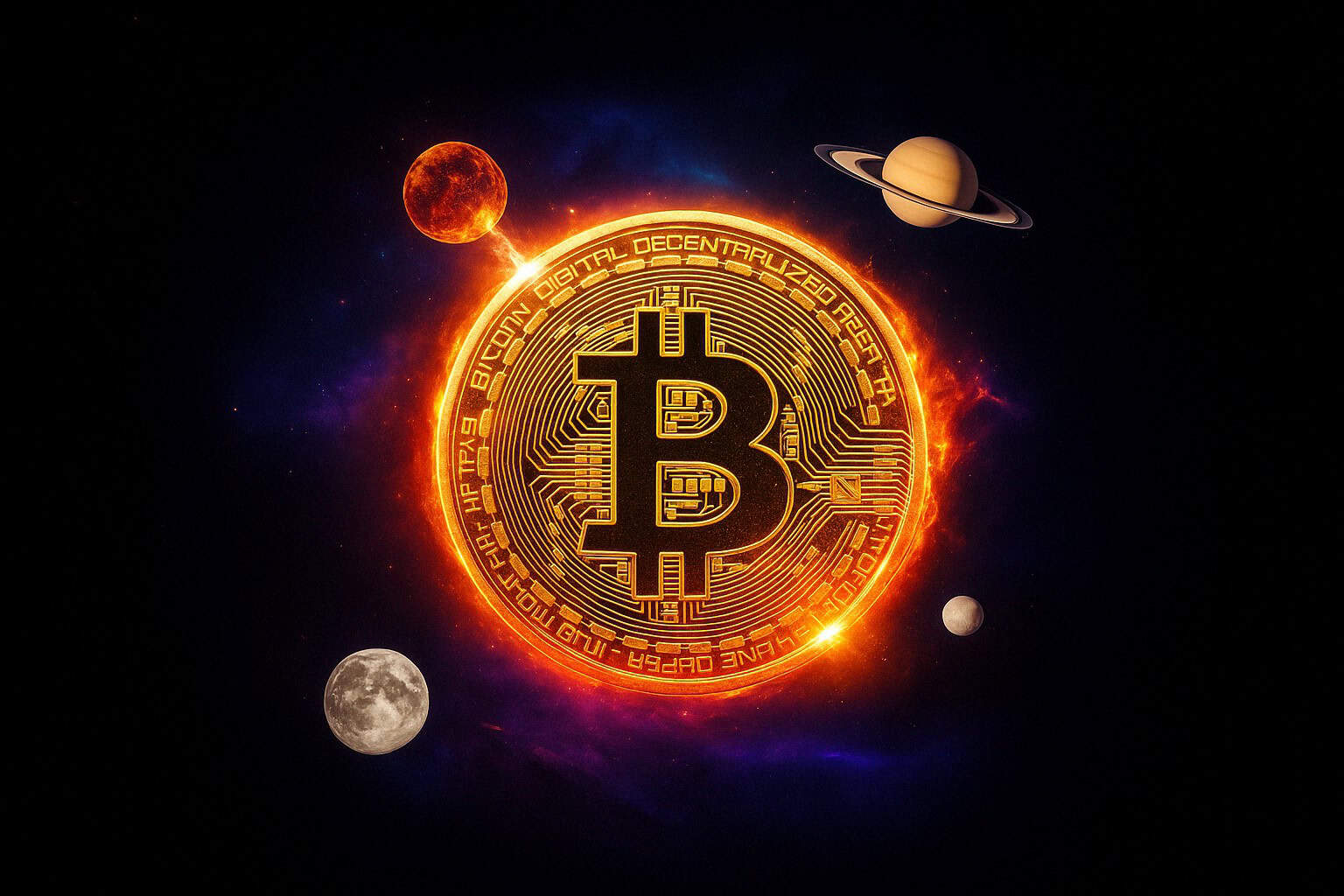 Cryptocurrency symbols overlaid on evidence bags and a police operation scene in Brazil, representing the $2.3M crypto-linked protection racket investigation.