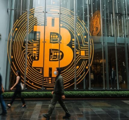 21 Capital logo emerging from a Bitcoin vault backed by Cantor Fitzgerald, Tether, and SoftBank branding, representing the $3B institutional crypto fund launch.