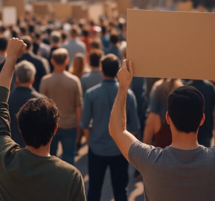 Crypto mining equipment fenced off with "No Mining" signs in a small Arkansas town, symbolizing growing environmental concerns and broader regulatory pushback across the U.S.