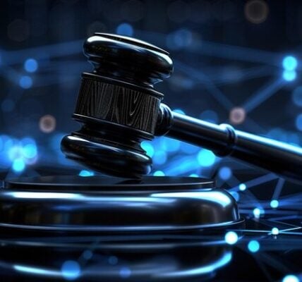 PGI Global logo and CEO image under an SEC legal document overlay, with digital assets fading in the background—symbolizing the $198M crypto fraud charges.