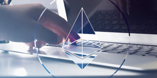 Ethereum Classic (ETC) price chart rising slowly behind a surging Ethereum chart, symbolizing ETC’s potential to gain momentum in Ethereum’s wake.