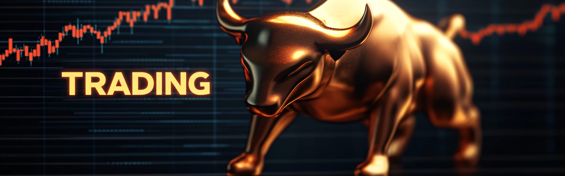A rising bull emerging from shadows as Best Wallet lights the path ahead, symbolizing early access to the next crypto rally.