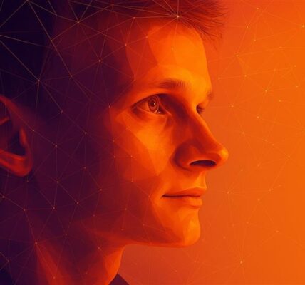 Side profile of Vitalik Buterin in warm lighting, symbolizing visionary leadership and his response to security concerns around Ethereum’s Pectra upgrade.