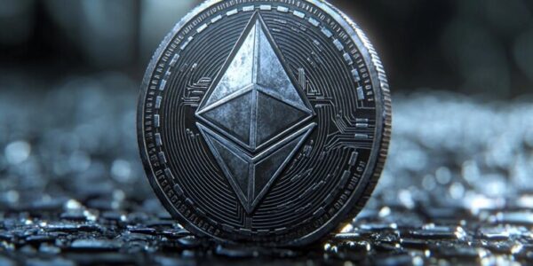 Blockchain ledger overlaying a Pre-IPO market document with Citi’s logo, highlighting both innovation and looming regulatory or valuation challenges for tokenized private shares.