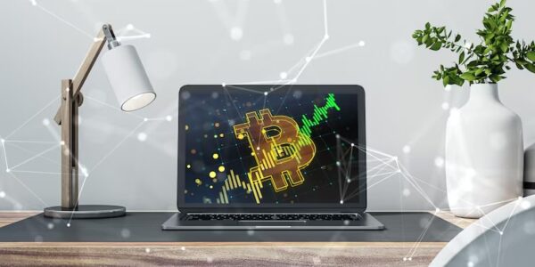 Bitcoin chart spiking with “Short Squeeze” headlines and dramatic candlestick action, symbolizing volatility and investor skepticism about the rally’s staying power.