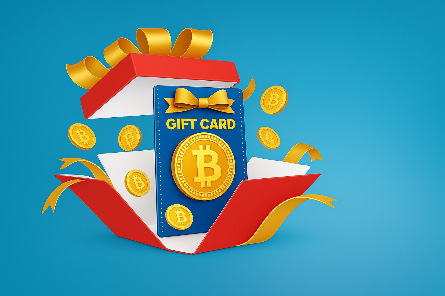 Fold-branded Bitcoin gift card displayed alongside popular retail icons, representing BTC’s integration into everyday shopping experiences.