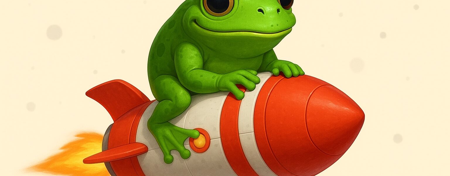 Pepe Coin ($PEPE) shows bullish momentum as investors speculate on its potential to reach the 1-cent milestone.