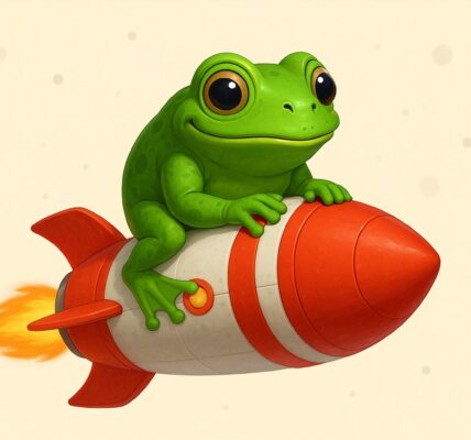Pepe Coin ($PEPE) shows bullish momentum as investors speculate on its potential to reach the 1-cent milestone.