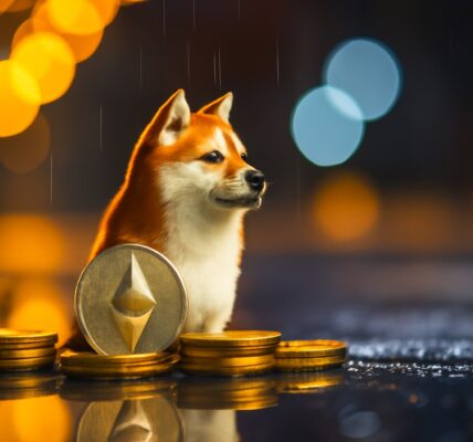 A crypto whale icon collecting $BONE tokens under the Shibarium banner, with a spotlight on airdrop symbols—suggesting a potential strategy taking shape.