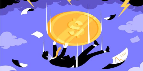 South Korean won symbols flowing into stablecoins with $19 billion marker, surrounded by regulatory icons and crypto outflow arrows—indicating shifting market dynamics.