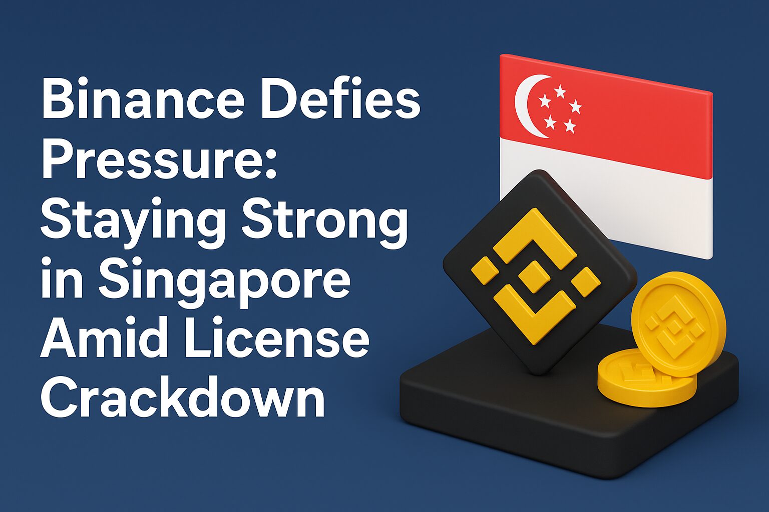 Binance Defies Pressure: Staying Strong in Singapore Amid License Crackdown